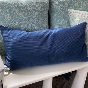 Navy Blue Long Pillow